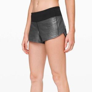 RARE Lululemon Speed Up Short II Foil